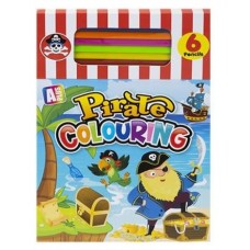 LIVRO COLORIR PIRATAS 
